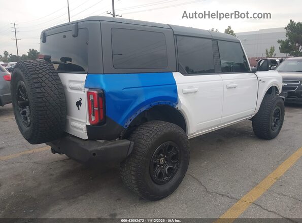 1FMEE5DPXPLB65991 2023 FORD BRONCO White Задня права чверть