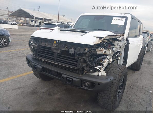 1FMEE5DPXPLB65991 2023 FORD BRONCO White Вид спереду