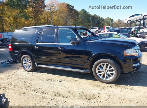 1FMJK1KT1GEF32006 2016 FORD EXPEDITION EL Черный Панорамный вид салона 360°