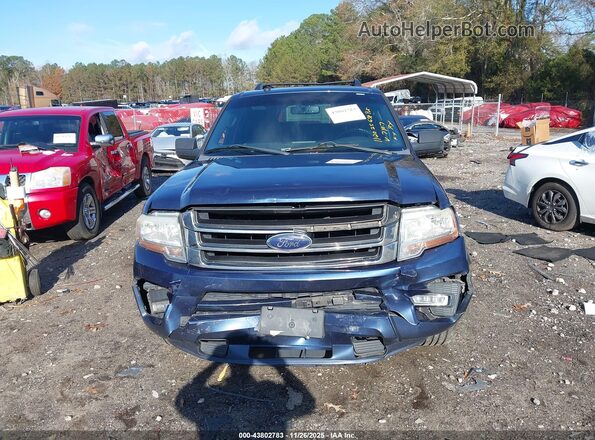1FMJU1HT6GEF27417 2016 FORD EXPEDITION Navy Widok zestawu wskaźników