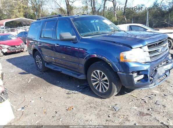 1FMJU1HT6GEF27417 2016 FORD EXPEDITION Navy Przód prawy