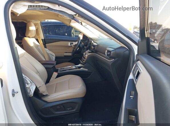 1FMSK7DH0MGA60784 2021 FORD FORD EXPLORER White Front interior view