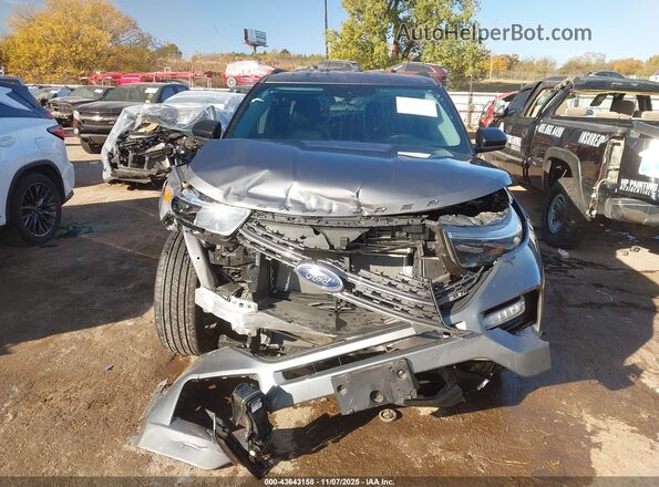 1FMSK7DH0RGA11771 2024 FORD FORD EXPLORER Gray Вид щитка приладів