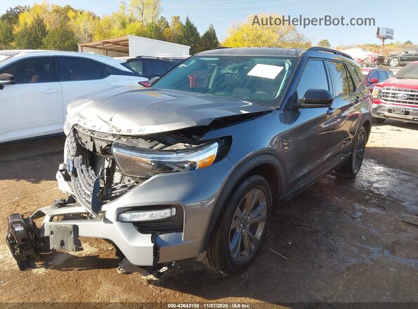 1FMSK7DH0RGA11771 2024 FORD FORD EXPLORER Gray Передня ліва чверть
