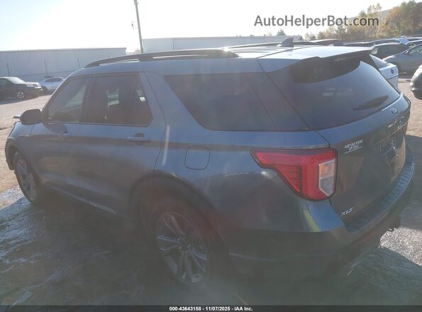 1FMSK7DH0RGA11771 2024 FORD FORD EXPLORER Gray Панорамний вид салону 360°