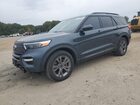 2022 Ford Explorer Xlt Gray vin: 1FMSK7DH2NGC40740