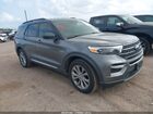 2021 Ford Explorer Xlt Gray vin: 1FMSK7DH3MGC04585