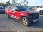 2020 Ford Explorer Xlt White vin: 1FMSK7DH6LGA48637
