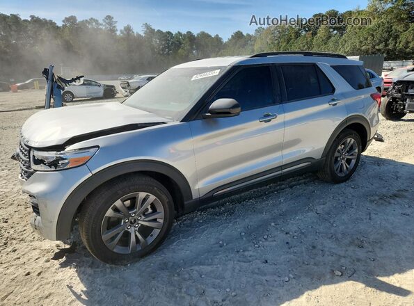 1FMSK7DHXPGC10291 2023 FORD FORD EXPLORER Серебряный Передняя левая четверть