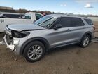 2022 Ford Explorer Limited Silver vin: 1FMSK7FH5NGA30355