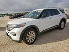 2022 Ford Explorer Limited White vin: 1FMSK7FHXNGA66025