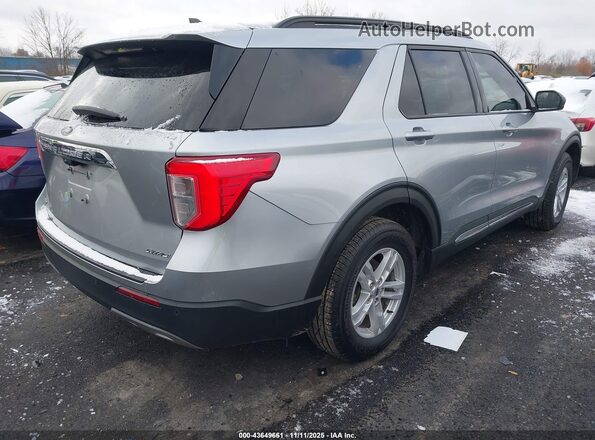 1FMSK8DH1NGA41751 2022 FORD FORD EXPLORER Серебряный Задняя правая четверть