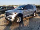 2020 Ford Explorer Xlt Silver vin: 1FMSK8DH2LGC77936