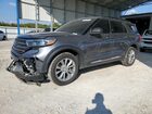 2023 Ford Explorer Xlt Charcoal vin: 1FMSK8DH2PGB72870