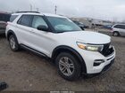 2020 Ford Explorer Xlt White vin: 1FMSK8DH5LGC77123