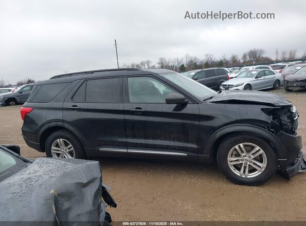 1FMSK8DH5MGC13925 2021 FORD FORD EXPLORER Black უკანა სალონის ხედი