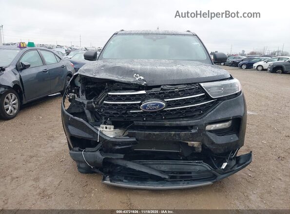 1FMSK8DH5MGC13925 2021 FORD FORD EXPLORER Black ხელსაწყოთა პანელის ხედი