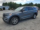 2022 Ford Explorer Xlt Gray vin: 1FMSK8DH8NGA55050