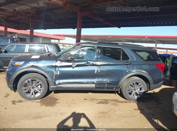 1FMSK8DH8RGA68452 2024 FORD FORD EXPLORER Gray Widok wnętrza 360 stopni