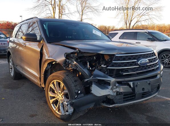 1FMSK8DHXPGA27592 2023 FORD FORD EXPLORER Gray წინა მარჯვენა