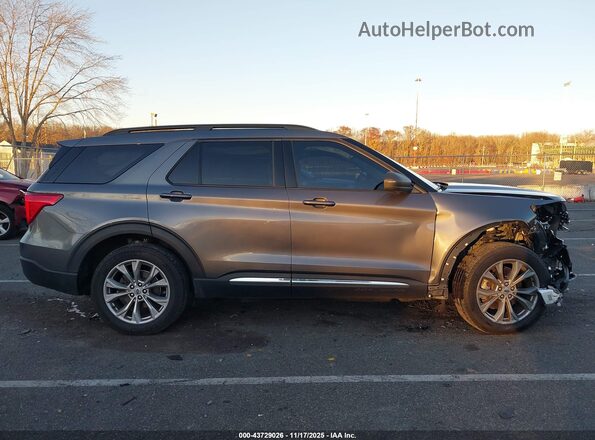 1FMSK8DHXPGA27592 2023 FORD FORD EXPLORER Gray უკანა სალონის ხედი