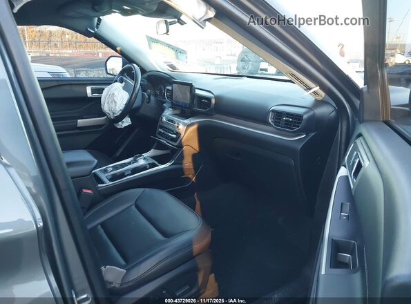 1FMSK8DHXPGA27592 2023 FORD FORD EXPLORER Gray წინა სალონის ხედი