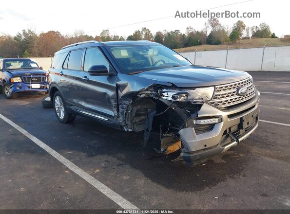 1FMSK8FH2RGA58853 2024 FORD FORD EXPLORER Gray Передня права чверть