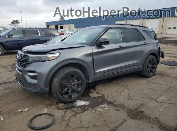 1FMSK8KH9RGA84291 2024 FORD FORD EXPLORER Серый Передняя левая четверть