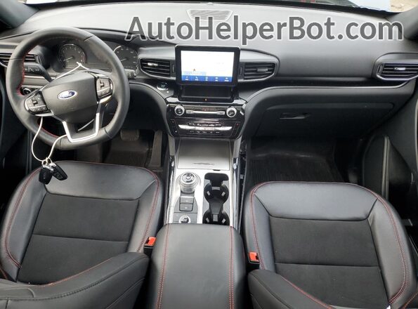 1FMSK8KH9RGA84291 2024 FORD FORD EXPLORER Серый Вид панели приборов