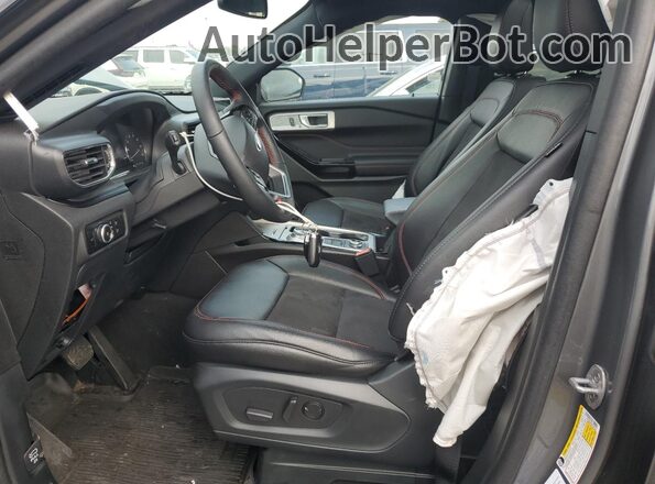 1FMSK8KH9RGA84291 2024 FORD FORD EXPLORER Серый Вид салона спереди