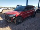 2025 Ford Explorer St Red vin: 1FMWK8GC0SGA20046