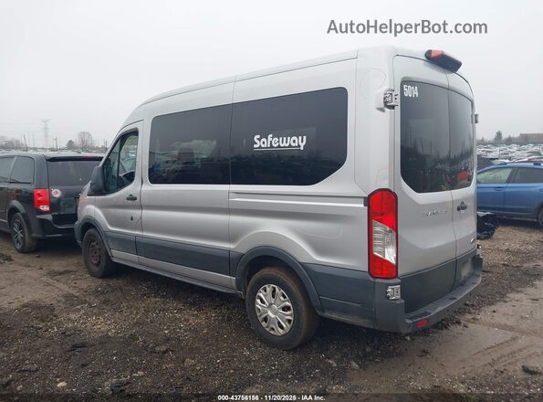 1FMZK1CM4JKB28653 2018 FORD TRANSIT-150 Silver უკანა მარცხენა