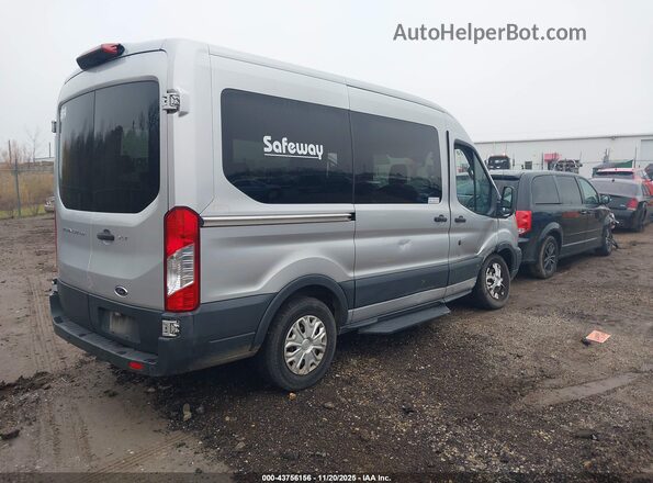 1FMZK1CM4JKB28653 2018 FORD TRANSIT-150 Silver უკანა მარჯვენა