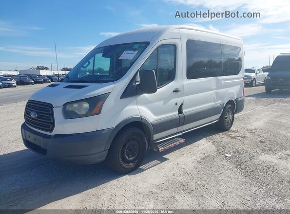1FMZK1CM9GKA27097 2016 FORD TRANSIT-150 Белый Передняя левая четверть