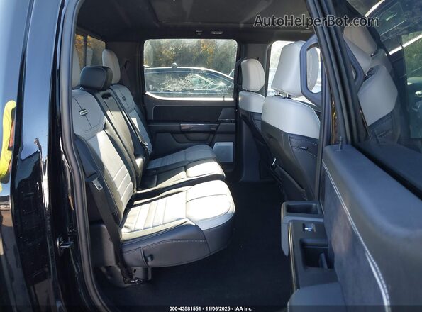1FT6W7L73SWG11800 2025 FORD F-150 LIGHTNING Black Widok naklejki z numerem VIN