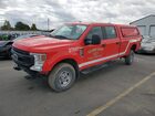 2021 Ford F250 Super Duty Red vin: 1FT7W2BN4MED01297