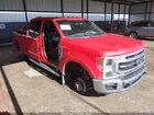 2021 Ford F-250 Lariat Red vin: 1FT7W2BN8MEC59653