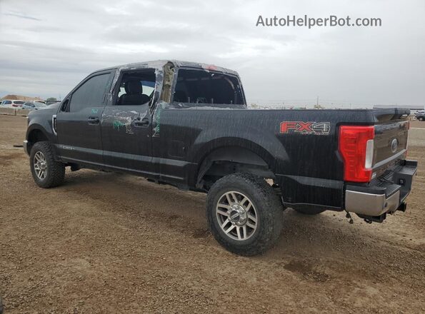 1FT7W2BT0JEB45429 2018 FORD F250 Черный Задняя левая четверть