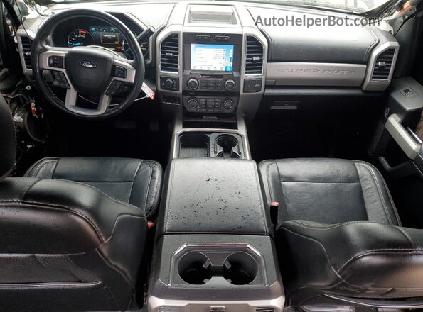 1FT7W2BT0JEB45429 2018 FORD F250 Черный Вид панели приборов