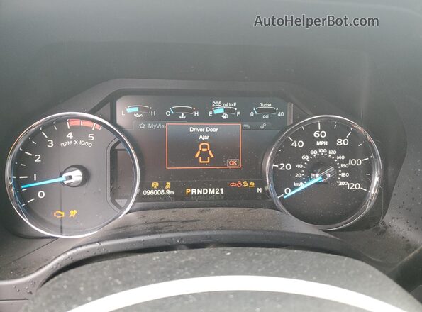 1FT7W2BT0JEB45429 2018 FORD F250 Черный Вид щитка приборов