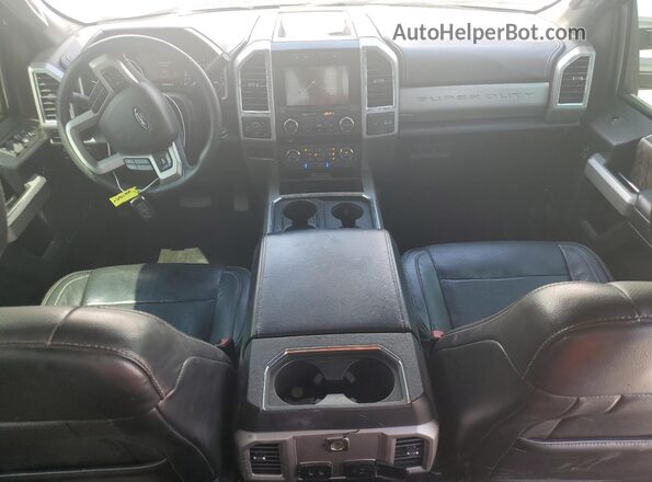 1FT7W2BT4JEB95881 2018 FORD F250 Белый Вид панели приборов