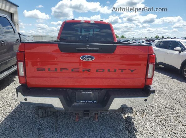 1FT7W2BT6MEC78121 2021 FORD F250 Red Вид ззаду