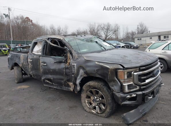 1FT7W2BT6NEC01668 2022 FORD F-250 Gray Դիմացի տեսք