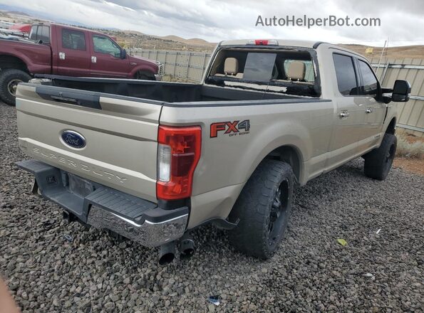 1FT7W2BT9JEB20464 2018 FORD F250 Gold Trasero derecho