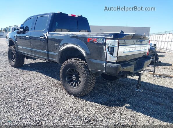 1FT7W2BT9MEC02201 2021 FORD F-250 Черный Задняя левая четверть