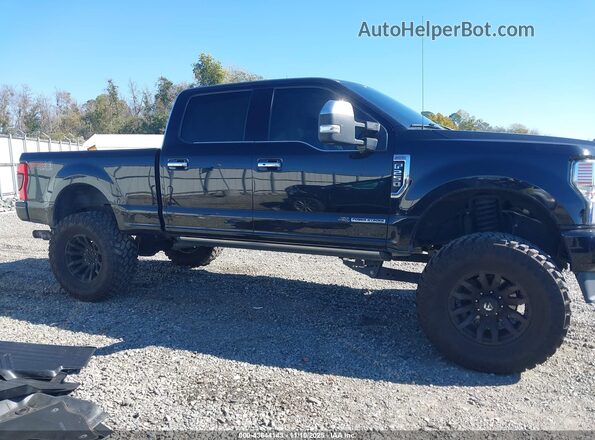1FT7W2BT9MEC02201 2021 FORD F-250 Черный Вид задней части салона