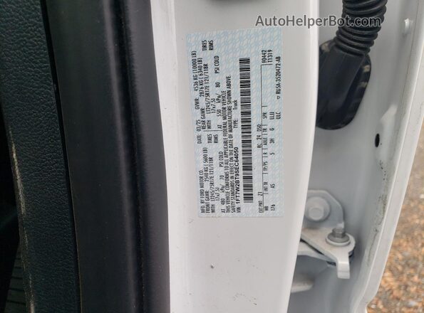 1FT7W2BT9SEC64050 2025 FORD F250 White Widok komory silnika