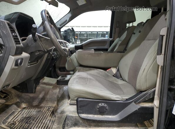 1FT7X2B66JEC85525 2018 FORD F250 Black Front interior view