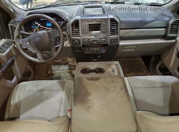 1FT7X2B66JEC85525 2018 FORD F250 Black Dashboard view