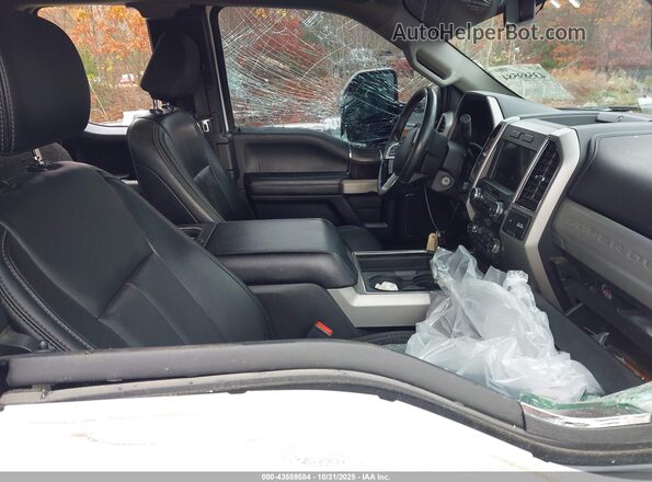 1FT7X2BT1MEE01465 2021 FORD F-250 White Widok wnętrza z przodu